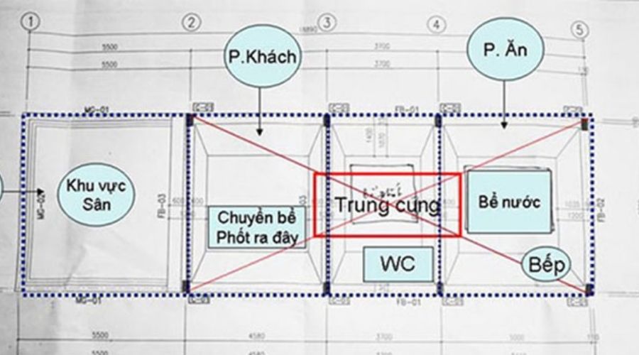 Bể phốt đặt ở phòng khách có được không? Giải đáp chi tiết