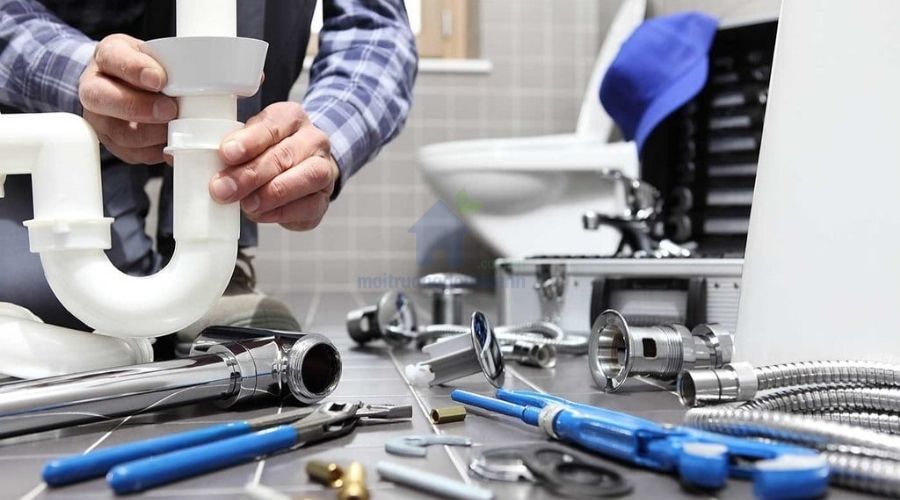 cách đặt ống thông hơi bồn cầu chuẩn kỹ thuật, không mùi