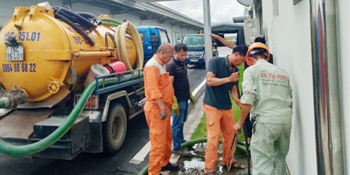 Dịch vụ hút hầm cầu sạch 100% tại TPHCM
