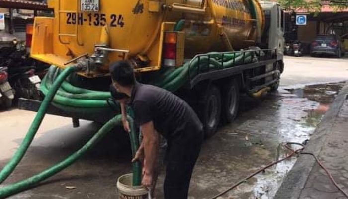 Dịch vụ hút hầm cầu cho nhà hàng, khách sạn, khu du lịch
