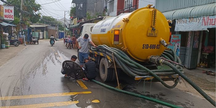 Rút hầm cầu quận Bình Tân chuyên nghiệp, sạch sẽ, không mùi