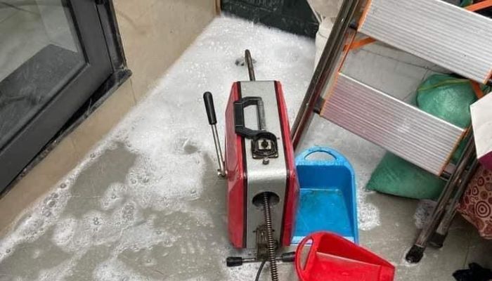 thông tắc cống tại cầu giấy
