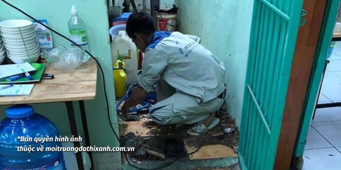 thợ thông tắc cống cầu giấy