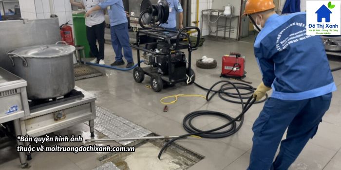 dịch vụ thông tăc cống tại ba đình