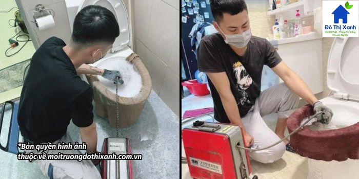 sửa bồn cầu nghẹt đơn giản tại nhà