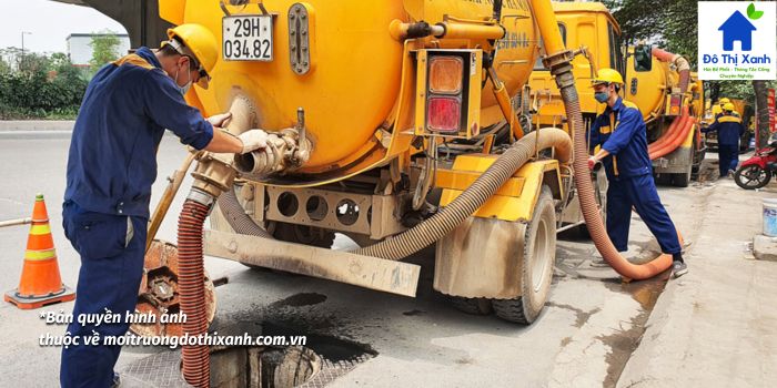 thợ hút bể phốt ở Bắc Từ Liêm nhiệt tình tận tâm