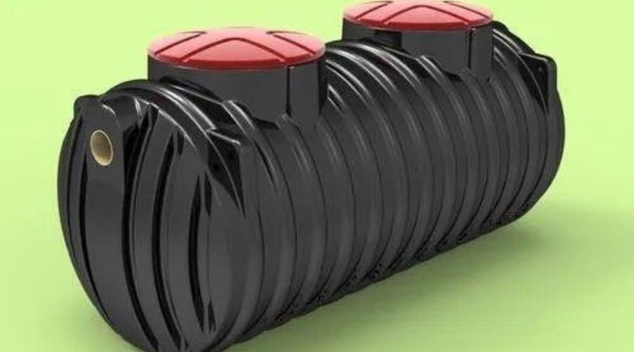 Hình ảnh lắp đặt bể phốt đúc sẵn trong nhà dân