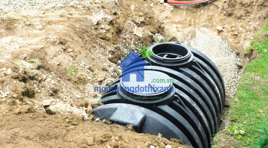 Vị trí đặt bể phốt