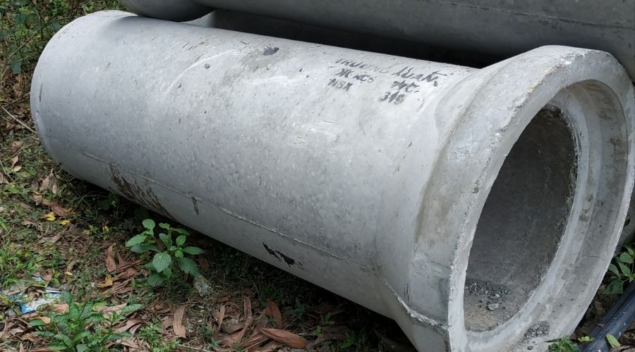 Bể phốt xây dựng bằng cống bi hạn chế nước thải