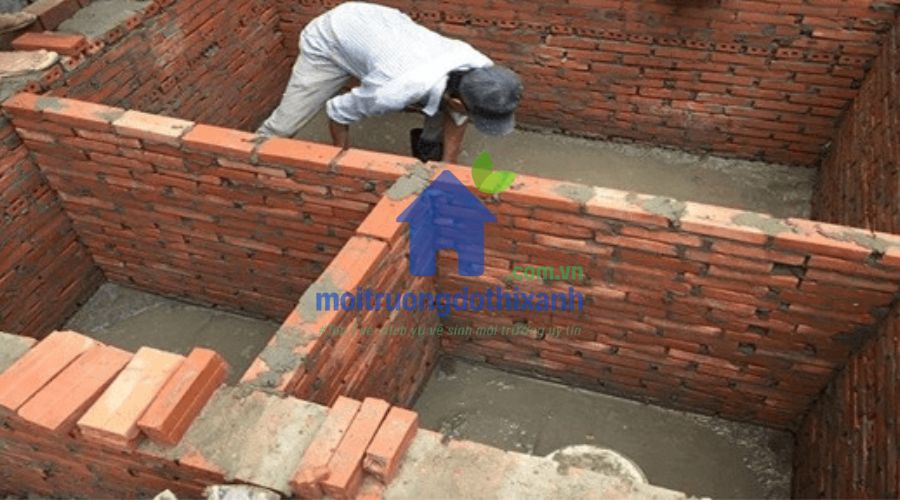 Hướng dẫn xây bể phốt 3 ngăn đúng kỹ thuật và tiết kiệm