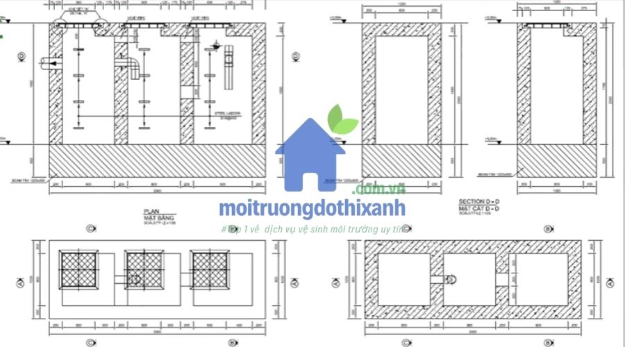 cấu tạo bể phốt
