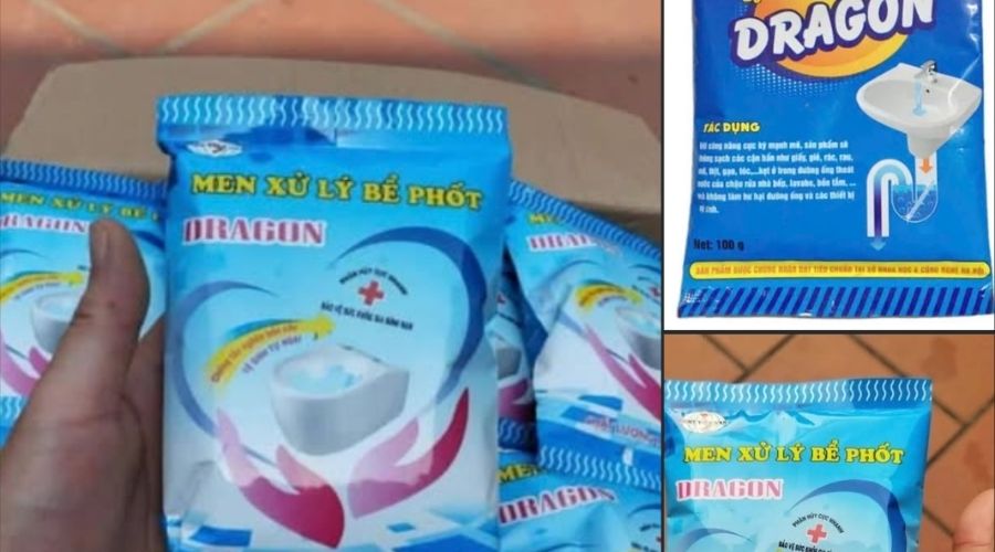 Cách sử dụng men xử lý bể phốt Dragon hiệu quả nhất