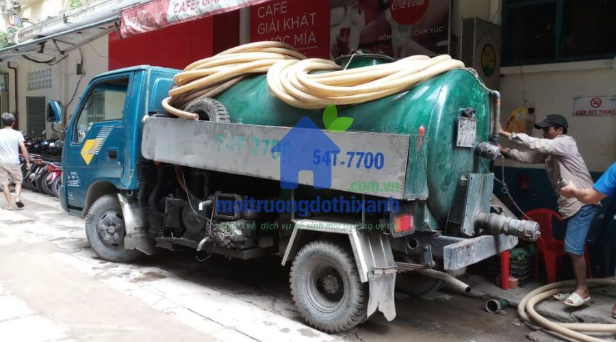 Xác định thể tích bồn chứa xe hút bể phốt chuẩn xác
