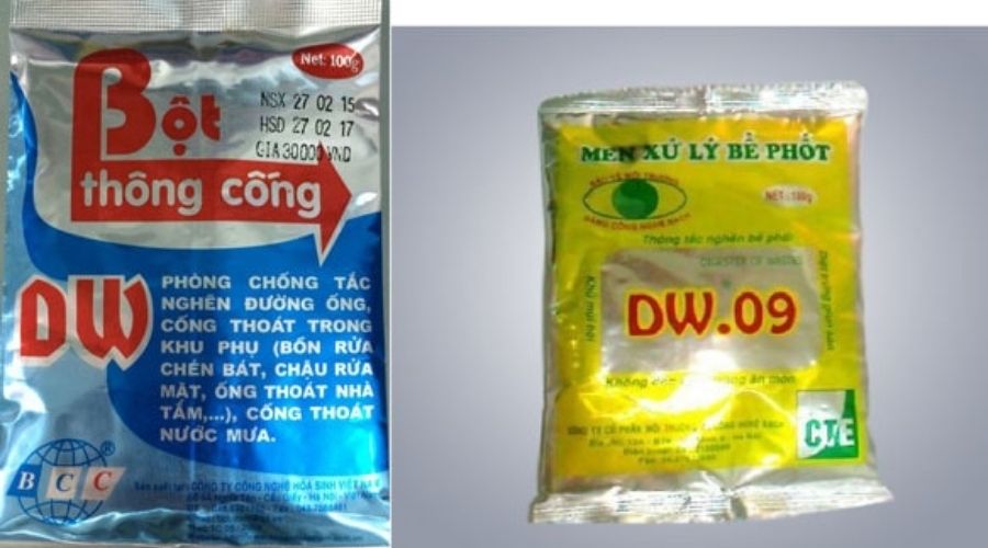 men xử lý bể phốt DW 97