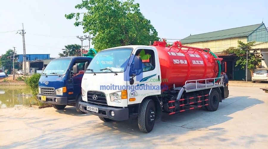 dịch vụ hút hầm cầu Tân Uyên