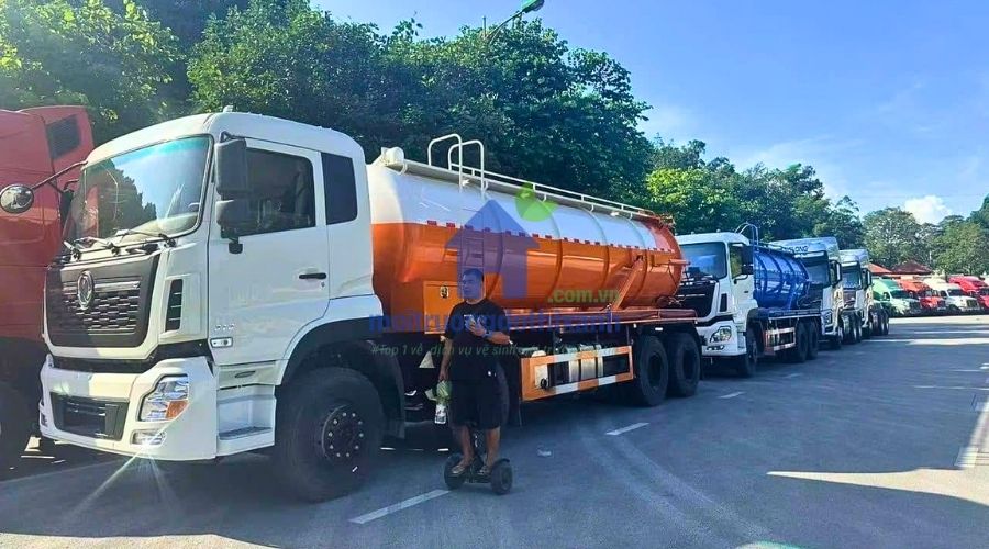 đơn vị hút hầm cầu tại Bến Cát