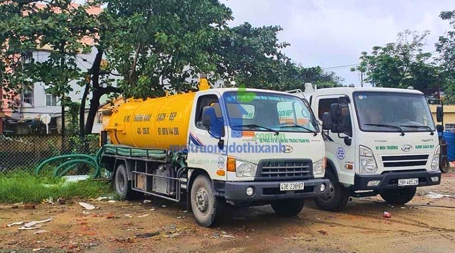 Hút hầm cầu Bến Cát (Bình Dương) trọn gói - Hút sạch đáy