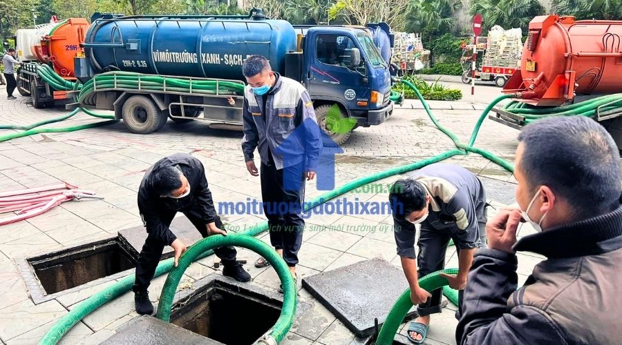 đơn vị hút hầm cầu Bến Cát