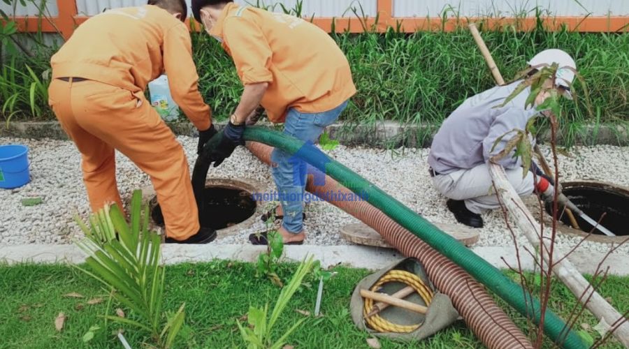 Hút bể phốt tại Đan Phượng giá rẻ, uy tín - Sạch tận đáy