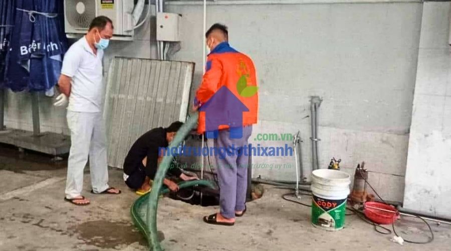 Hút hầm cầu Bến Cát trọn gói
