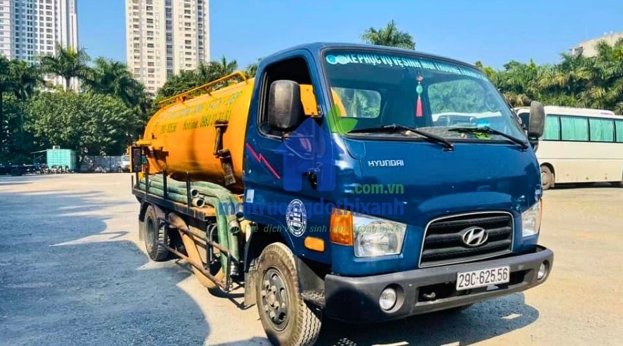 Quy trình hút hầm cầu Tiền Giang chuyên nghiệp