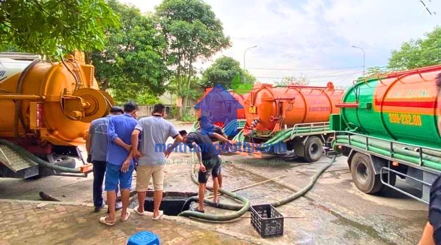 Hướng dẫn đo thể tích xe hút bể phốt đơn giản