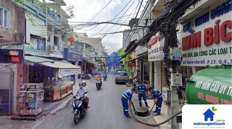 Hút hầm cầu quận 4 triệt để, giá rẻ - Bảo hành dài hạn