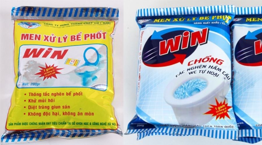 Hướng dẫn cách sử dụng men xử lý bể phốt Win hiệu quả nhất