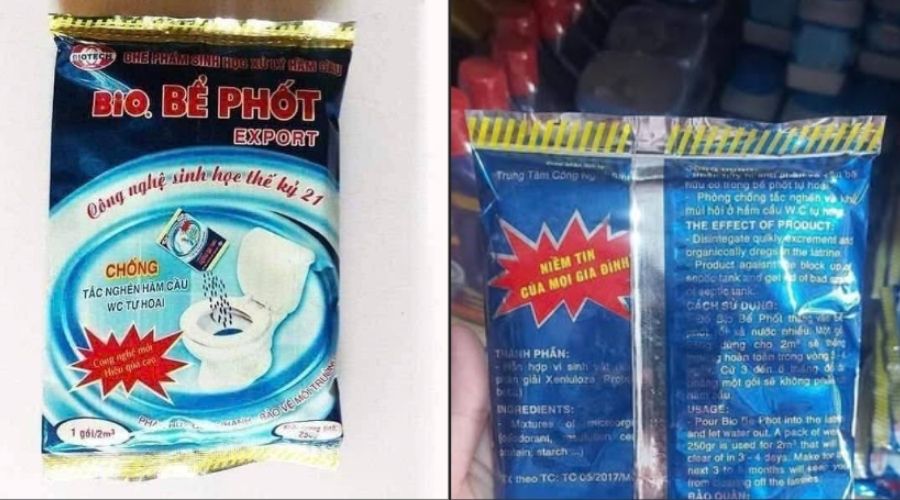 Cách sử dụng men xử lý bể phốt Bio an toàn