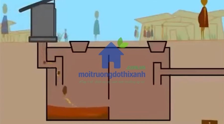 Nguyên tắc kỹ thuật khi thiết kế và thi công bể phốt xa nhà vệ sinh

