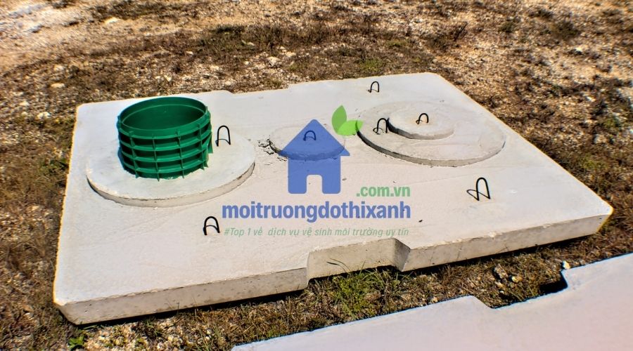 Các loại chất liệu của nắp đậy bể phốt