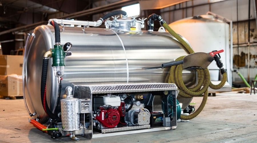 xe hút bể phốt 1 khối chuyên dụng