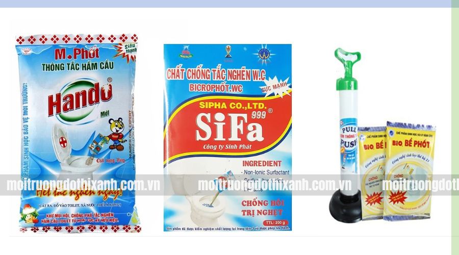 Sản phẩm bột thông tắc bồn cầu Hàn Quốc