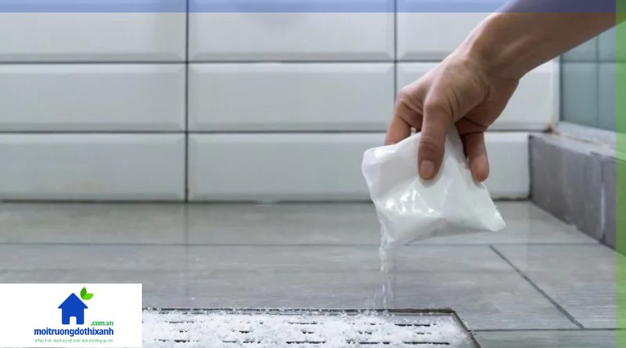Cách Xử Lý Thông Tắc Cống Thoát Nước Bị Nghẹt Bằng Muối