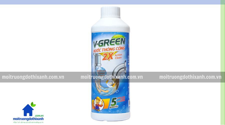 Nước thông bồn cầu X Force giúp thông nhanh