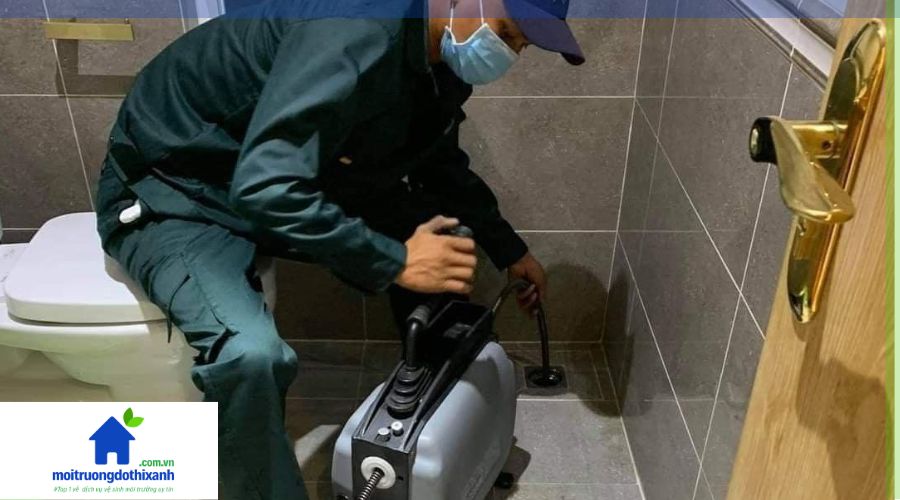 xử lý thông cống nghẹt thủ dầu một định kỳ