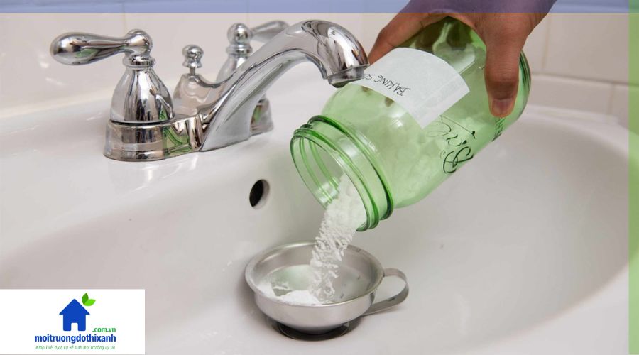 Sử dụng bột Yuhao thông bồn rửa chén hiệu quả