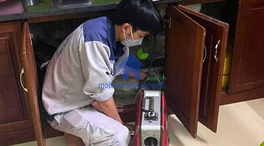 thông tắc cống tại thạch thất
