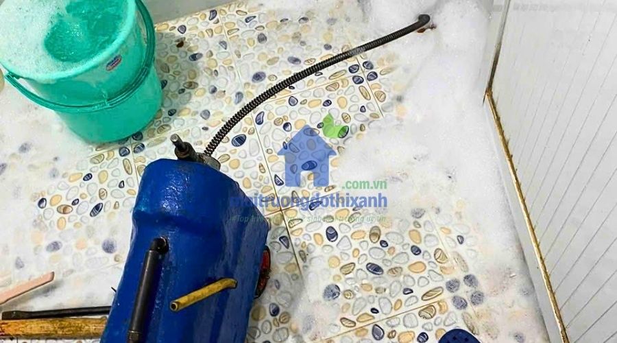 thông tắc cống tại mê linh