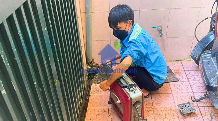 thông tắc cống tại mê linh giá rẻ