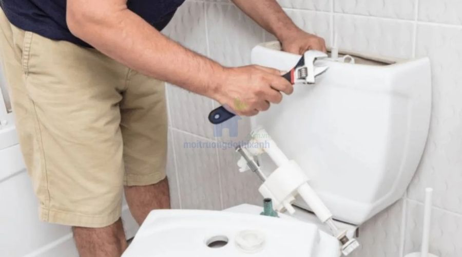 Cách lắp bồn cầu tại nhà đơn giản