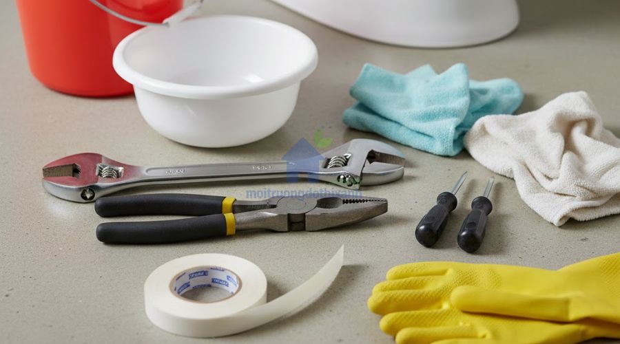 Nhận biết dấu hiệu dây cấp nước bồn cầu bị rỉ nước