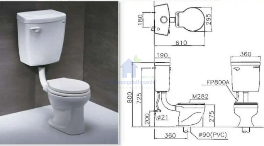 Lắp đặt ống thải bồn cầu đúng tiêu chuẩn