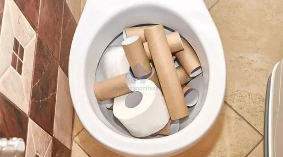 Nguyên nhân phổ biến khiến bồn cầu chung cư bị tắc