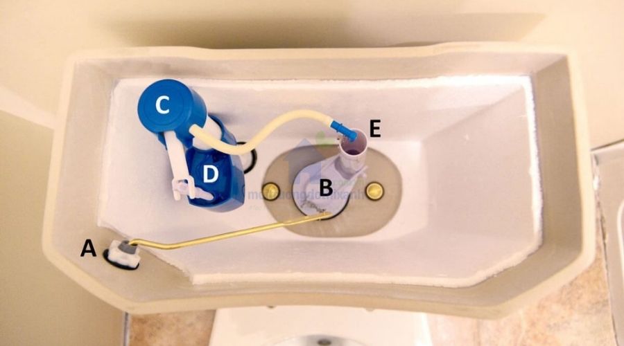 Cách khắc phục bồn cầu chảy nước liên tục - Dứt điểm tức thì