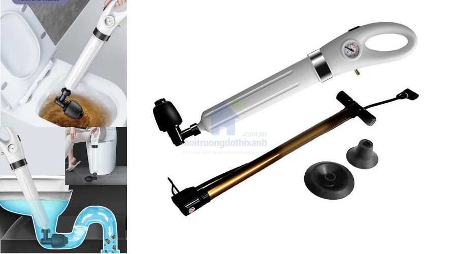 5 loại súng thông tắc bồn cầu được ưa chuộng nhất hiện nay