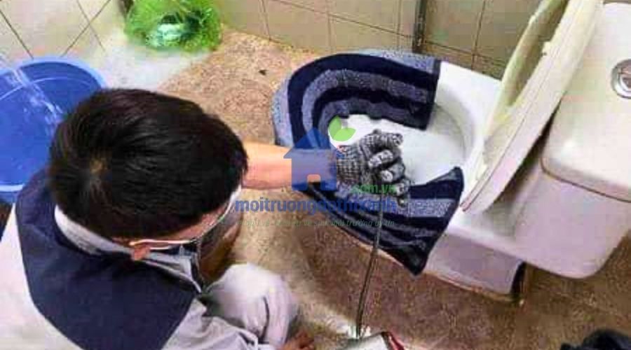 Bảng giá chi phí thông bồn cầu không đục phá