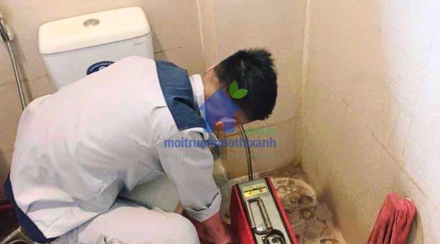 Thiết bị thông bồn cầu hiện đại dùng tại Nhơn Trạch