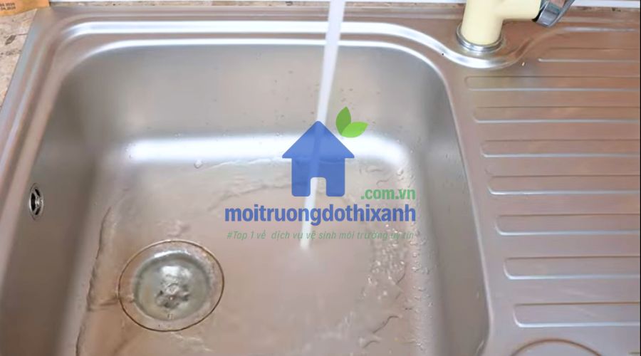 Bồn rửa bát 1 ngăn inox dày chống ồn hiệu quả