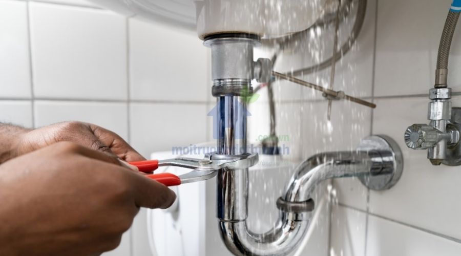 Cách xử lý bồn rửa bát bị thấm nước hiệu quả tại nhà
